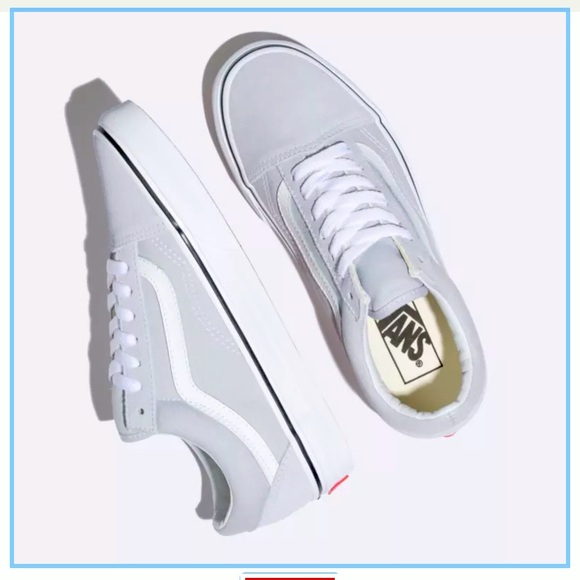 Gray dawn vans old skool Clearance